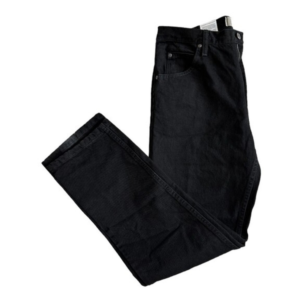 Wrangler Authentics Men's Black Regular Fit Cotton Jeans 34x32 Classic NWT - Picture 6 of 10